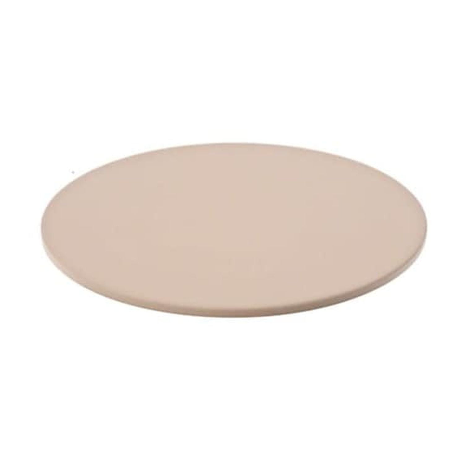 Beige 13" Round Ceramic Pizza Baking Stone