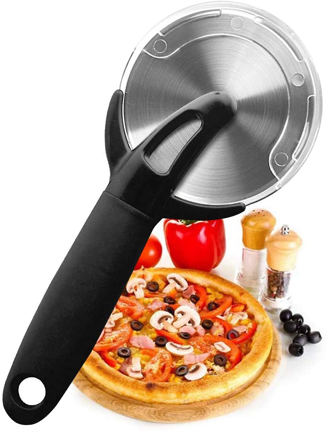 Pizza Bike Bicycle Shaped Cutter Stainless Steel Pizza Cutter Wheel