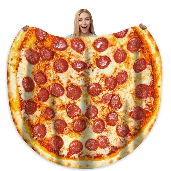 Pizza Blanket*1 Stay Warm & With A Slice of – Our Exclusive Pizza Blanket Blanket