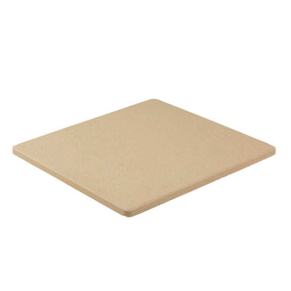 Pizza Board,15X12In Cordierite Rectangle Plate Suitable for Barbecue Pizza Beige