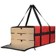 thumbnail image 1 of Pizza Carry Insulated Bags Large for Deliveries, Insulated Pizza Carry Bag Food Bag Insulated Pizza Bag Thermal Carry, Catering and Warmer Bag, 1 of 7