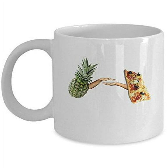 Pizza 11 oz Coffee Mug - Food Lover Gifts White Ceramic