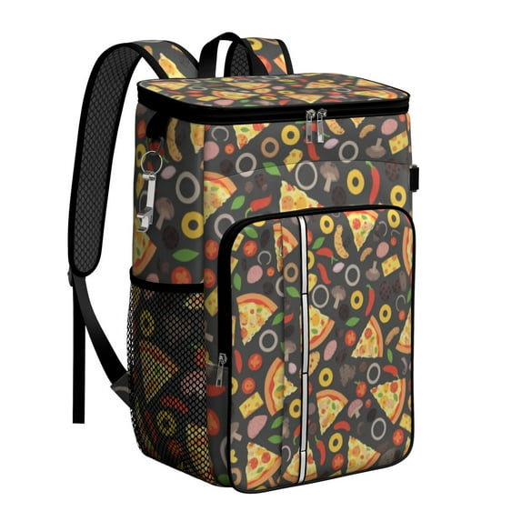 Pizza Cooler Backpack Insulated Waterproof Leak Proof Insulated Cooler Backpack Lightweight Lunch Picnic Camping Backpack Cooler for Office Workers Outdoor Enthusiasts