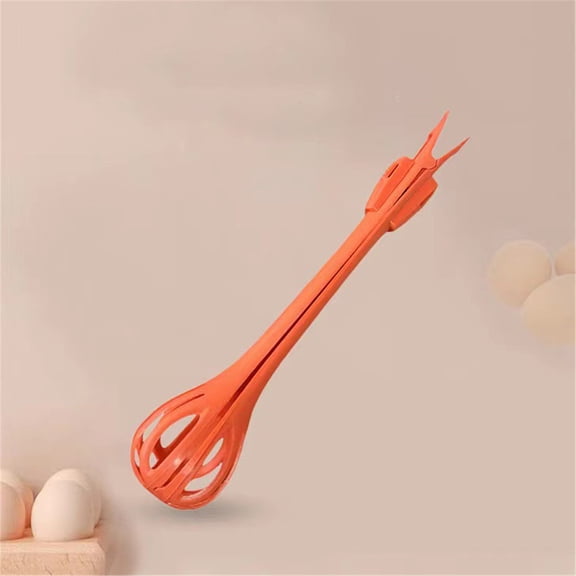 Pizza Cutter,Food Clip & Egg Whisk Multi Function Egg Beater And Bread Clip Handheld Egg Mixer Plastic Egg Beater Multifunctional Kitchen Tool (1 Pcs)