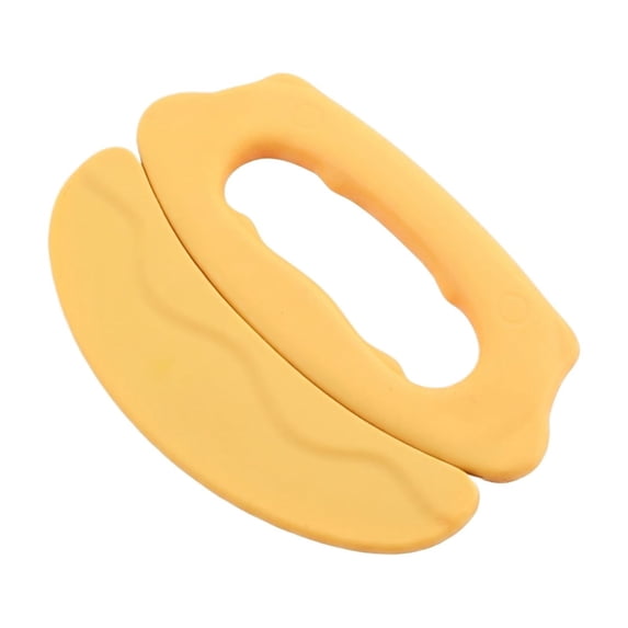 Pizza Cutter, Hand Chopper, Creative Cartoon Pizza Knife with Fun Design, Stainless Steel Blade and Comfortable Handle, Ideal Kitchen Tool for Family Pizza Nights and Party Use, Yellow