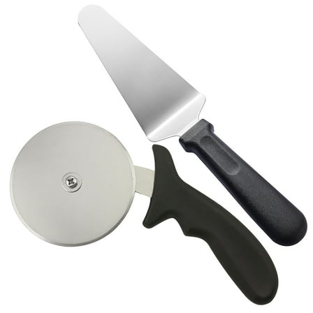 Pizza Cutter, Multi-Purpose Stainless Steel Pizza Cutter Wheel with Non-Slip Soft Touch Handle, Perfect for Cutting Pizza, Dough Pizza Cutter