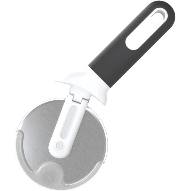 Pizza Cutter Wheel with Protective Blade Guard, Detachable for Easy