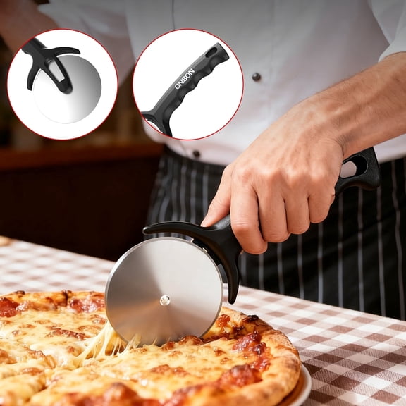 ONSON Pizza Cutter Wheel  Stainless Steel Blade 09