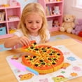 thumbnail image 1 of Pizza Cutting Toy Set, Play Food Kitchen Toy Chef Birthday Gift, Great for a Pretend Pizza Party, 1 of 6