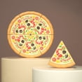 thumbnail image 1 of Pizza Cutting Toy Set, Play Food Kitchen Toy Chef Birthday Gift, Great for a Pretend Pizza Party, 1 of 5