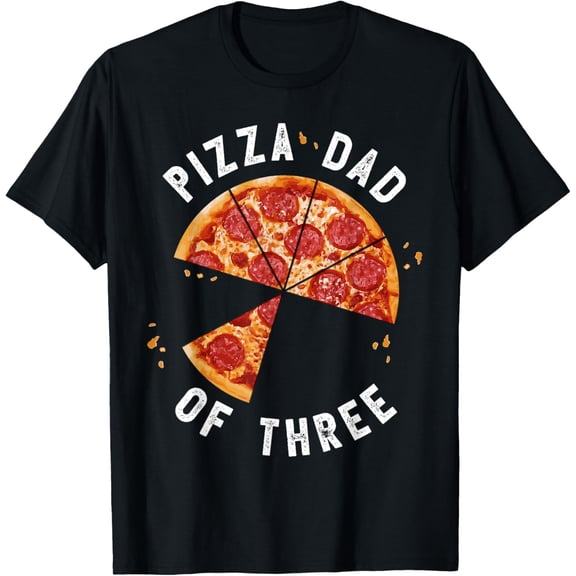 Pizza Dad And Baby Shirt Daddy Of Three Sons Matching T-Shirt