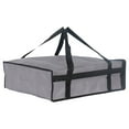 thumbnail image 1 of Pizza Delivery Bag, Pizza Thermal Bag, Grey Large Capacity Insulated Pizza Delivery Bag, Thermal Non-Woven Transport Tote for Hot/Cold Meals & Outdoor Picnics, by Goohae, 1 of 10