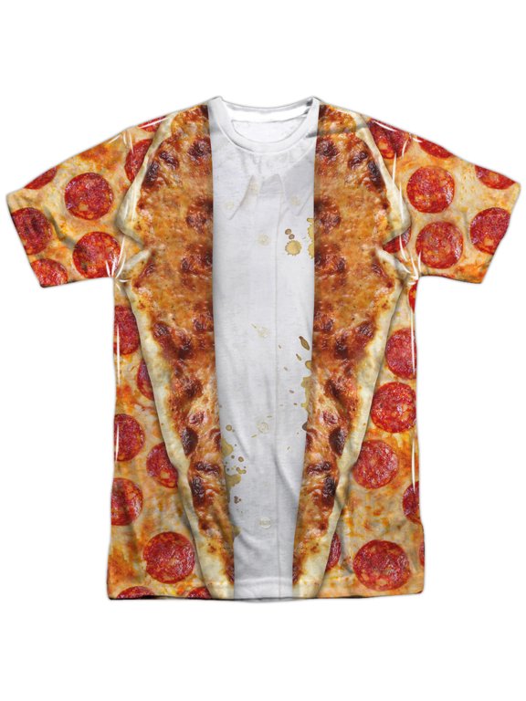 - Pizza Dining Jacket - Short Sleeve Shirt - Medium