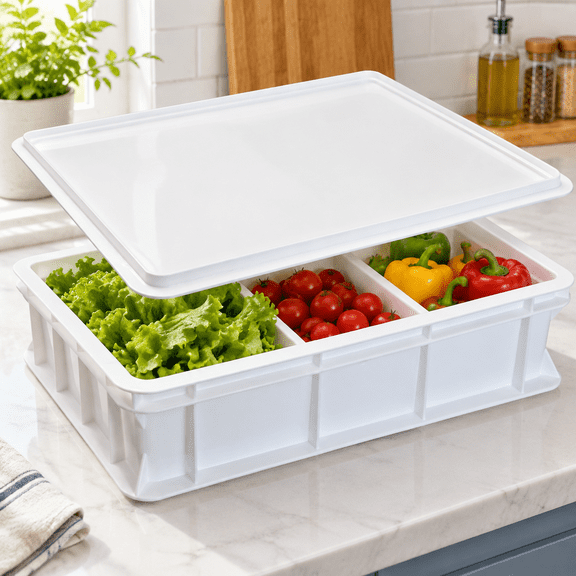 Pizza Dough Proofing Box, Homemade Bread and Sourdough Proofing Box, Stackable Dough Proofing Container with Lid