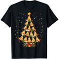 thumbnail image 1 of Pizza Fast Food Lover Xmas Gift Pizza Christmas Tree T-Shirt, 1 of 5