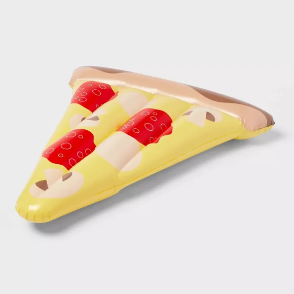 Pizza Float: Novelty Pool Inflatables for Ages 9+