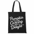 thumbnail image 1 of Pizza Halloween Costume Pumpkin Carving Delight Halloween Canvas Bag 3Pcs, 1 of 5