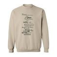 thumbnail image 1 of Pizza Has Its Place In Meals
 Sweatshirt Men -Image by Shutterstock, Male Small, 1 of 4