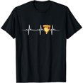 thumbnail image 1 of Pizza Heartbeat - Food Lover Foodie Funny Pizza T-Shirt, 1 of 4