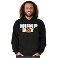 thumbnail image 1 of Pizza Hump Day Office Job Funny Work Unisex Plus Fleece Graphic Hoodie Brisco Brands 2X, 1 of 5