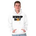 thumbnail image 1 of Pizza Hump Day Office Job Funny Work Unisex Plus Fleece Graphic Hoodie Brisco Brands 5X, 1 of 5