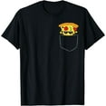 thumbnail image 1 of Pizza In Pocket Pizza Slice In Pocket T-Shirt, 1 of 2