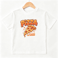 thumbnail image 1 of Pizza Is Always Answer Boys Graphic Tee, Cute Food Cheese Lovers 100% Cotton Kids Short Sleeve T-Shirt, 1 of 5