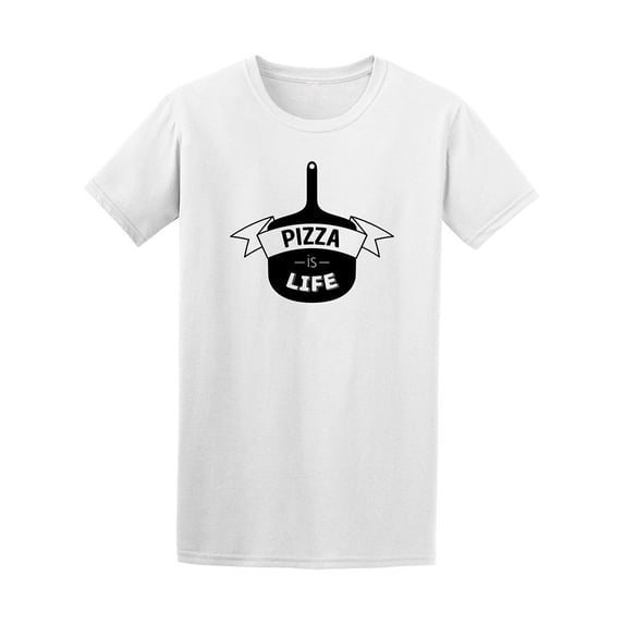 Pizza Is Life Skillet Graphic Tee - Image by Shutterstock