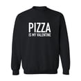 thumbnail image 1 of Pizza Is My Valentine Crewneck Sweatshirt, 1 of 2