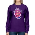 thumbnail image 1 of Pizza Is My Valentine! Sweatshirt Women -Smartprints Designs, Female 3X-Large, 1 of 4