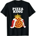 thumbnail image 1 of Pizza King | Pizza Lover Shirt | Cute Pizza T-Shirt, 1 of 4