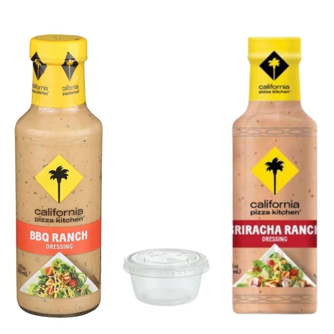 Pizza Kitchen Dressing Bundle, Includes Two 12 Fl Oz Dressings Five 2