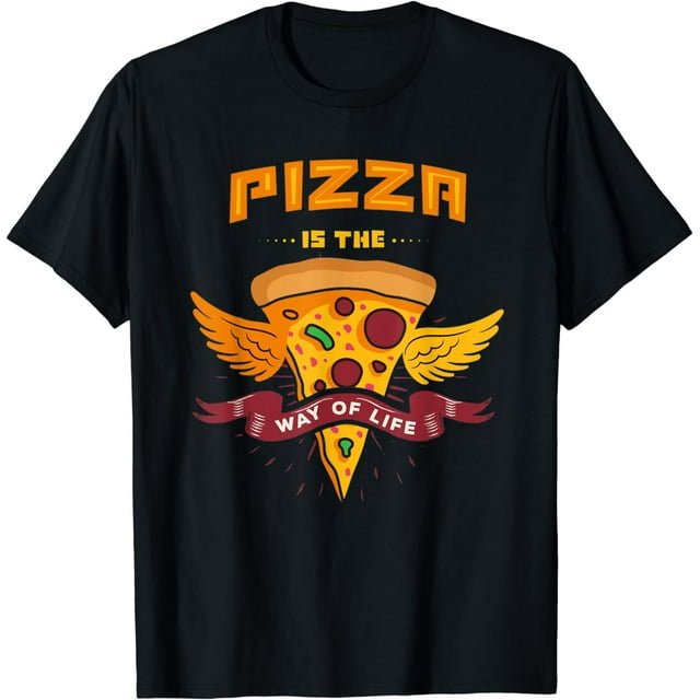 Pizza Lover and Pizza Fitness for The Circle of Life Pizza T-Shirt ...