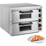 Pizza Machine Electric Convection Oven Snack Commercial Double-Decker Stainless Steel 3KW