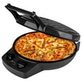 Pizza Maker, 12 Inch Pizza Cooker and Calzone Maker, with Timer