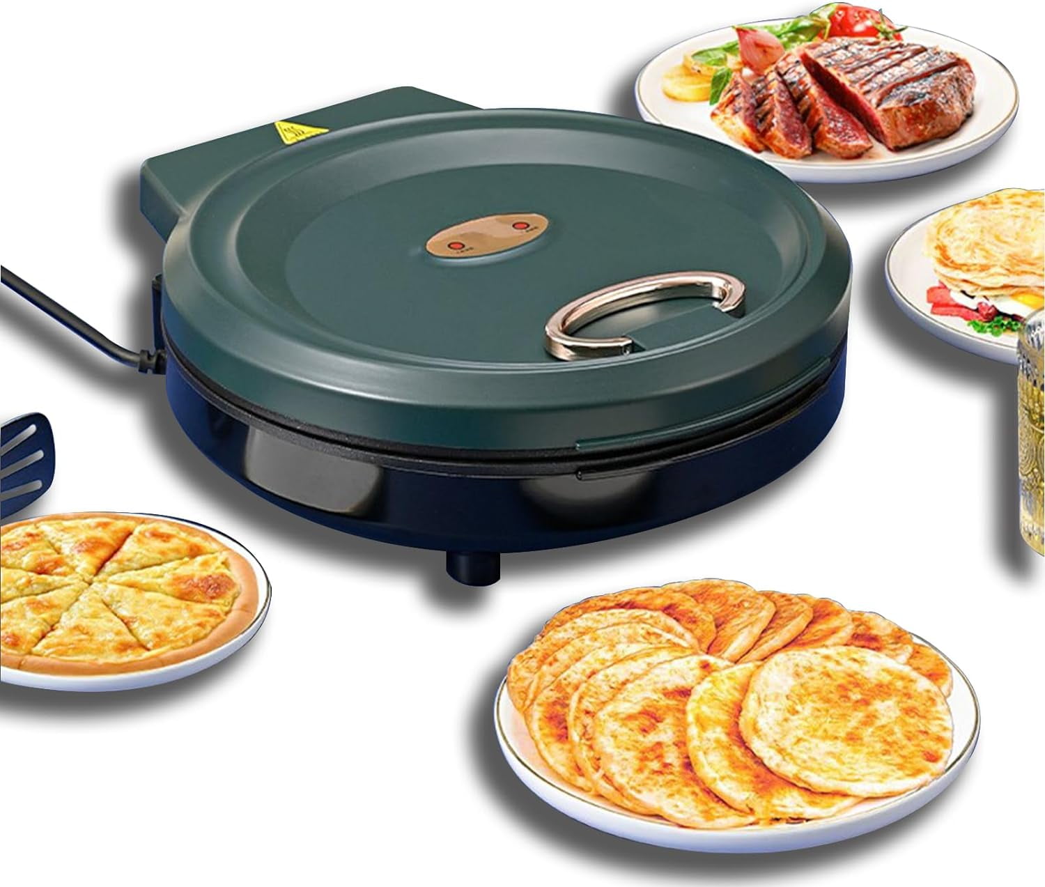 Pizza Maker Quesadilla Maker Pizza Oven With Touch Handle 2 In 1 Pizza