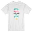 thumbnail image 1 of Pizza Makes Everything Better Graphic T-Shirt - Image by Shutterstock, Male XX-Large, 1 of 2