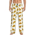 thumbnail image 1 of Pizza Men'S Pajama Pants Soft Sleep Lounge Pants Pjs Bottoms With Pockets Medium, 1 of 6