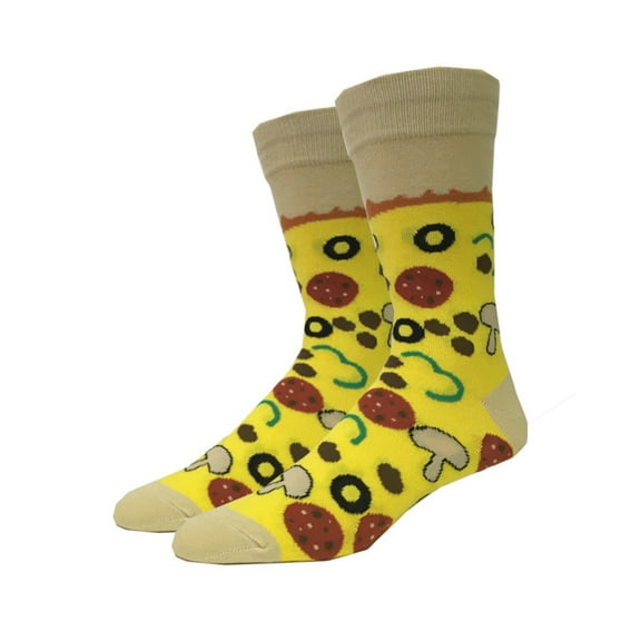 Pizza One Size Fits Most Crew Socks