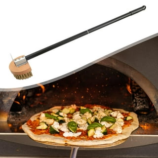 Carlisle 4577200 Carbon Steel Bristle Pizza/BBQ Oven Brush, 39