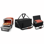 Pizza Oven Carry Bag for Ninja Woodfire 8-in-1 Outdoor Oven, Woodfire Pizza Oven Case Fit Ninja OO101 Woodfire Pizza Oven, Water-resistant Carry Bag
