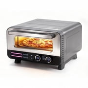 Pizza Oven Indoor, 1600W Electric Pizza Maker Fast Heating, 6 Presets for 12" Pizza, with Pizza Stone & Spatula