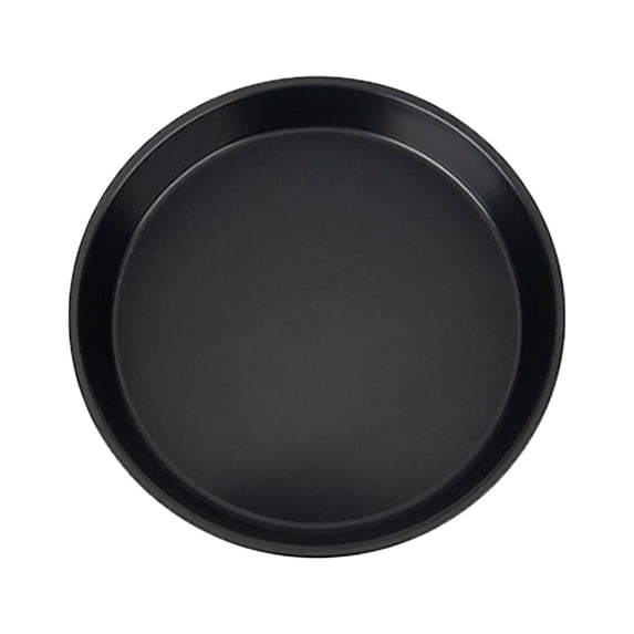 Pizza Pan 10 Inch Carbon Steel Non-Stick Round Baking Tray Oven Safe Pie Dish for Homemade Bread Cake Cookies Kitchen Bakeware with Rolled Edge Heat Distribution 450F
