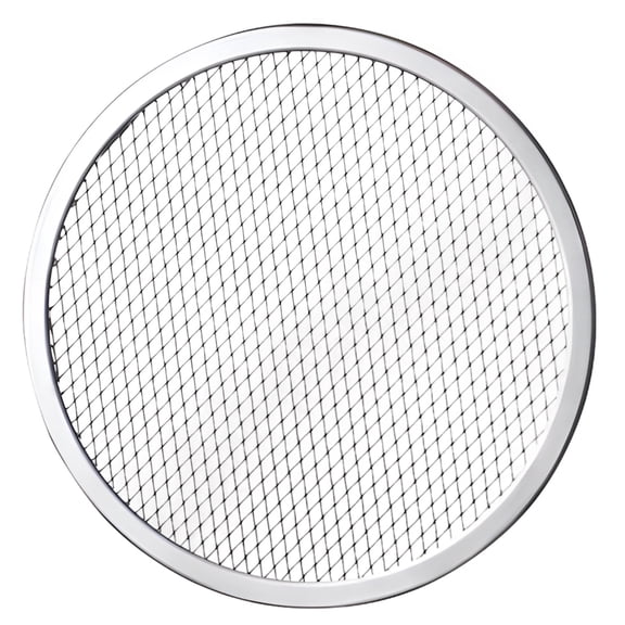 Pizza Pan for Oven, Aluminum Alloy Pizza Screen Baking Tool, High-Temperature Resistance, Versatile Pizza Tray, Easy to Clean, Commercial Grade for Baking