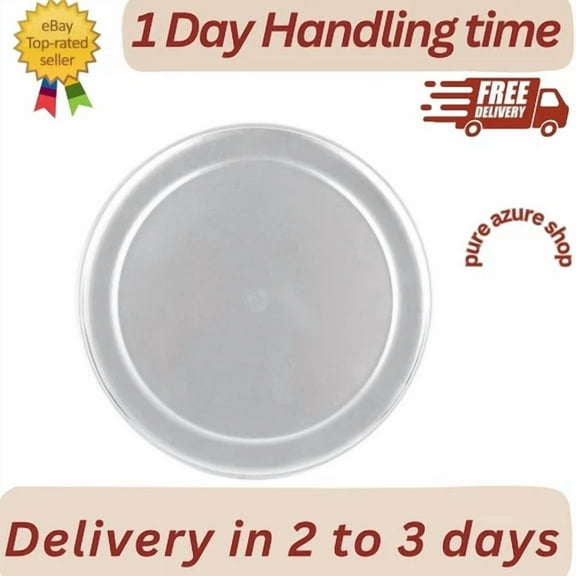 Pizza Pan Standard Aluminum Oven Plate Wide Rim Non Stick Baking Tray 12 Inch