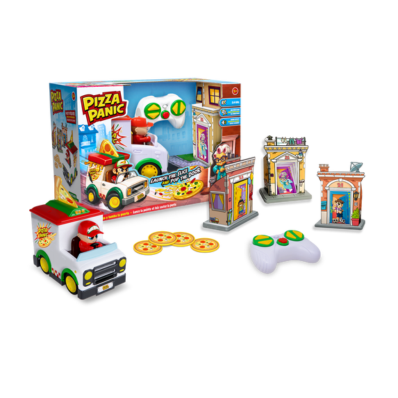 Pizza Panic! The Remote Control Delivery Van. Hilarious Pizza-Launching Action for Kids Ages 5+