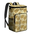 thumbnail image 1 of Pizza Pattern Cooler Backpack, Leakproof and Waterproof Insulated Bag with Cartoon Print for Foodie Trips, Picnics, and Camping, 1 of 1
