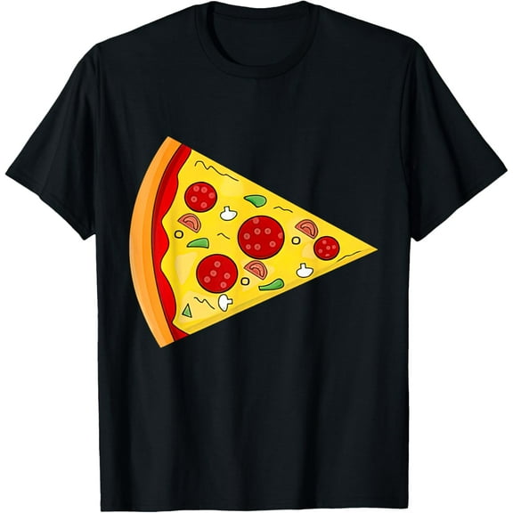 Pizza Pie & Slice Dad And Son Matching Pizza Father's Day T-Shirt