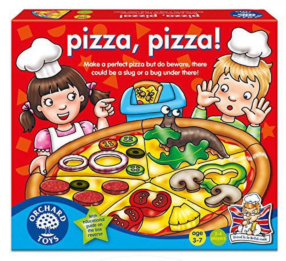 Orchard Toys Pizza, Pizza! - Gioco educativo di Forme e Colori per bambini  da 3 a 7 anni (Edizione Multilingua) : Orchard Toys: : Giochi e  giocattoli