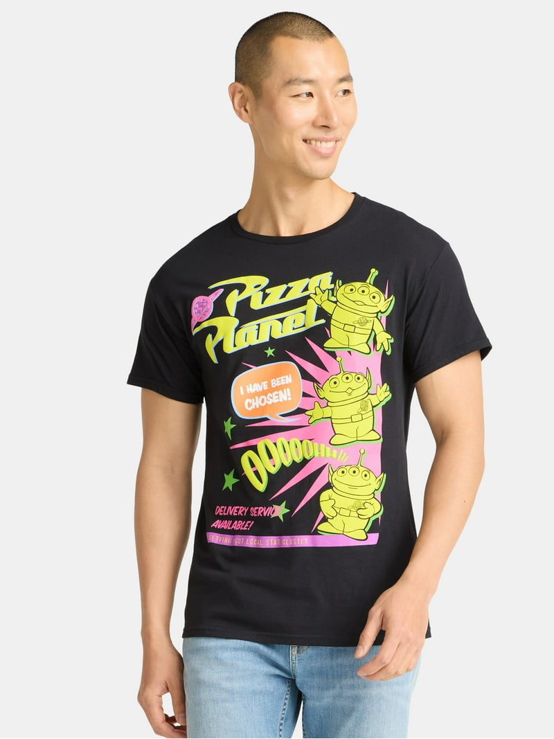 Pizza Planet Men's and Big Men's Graphic Tee, Sizes S-3XL